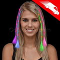 LED Braided Hair Extensions Assorted